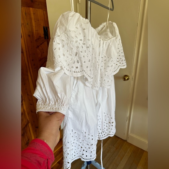 Tanya Taylor white embroidery dress - Picture 5 of 6